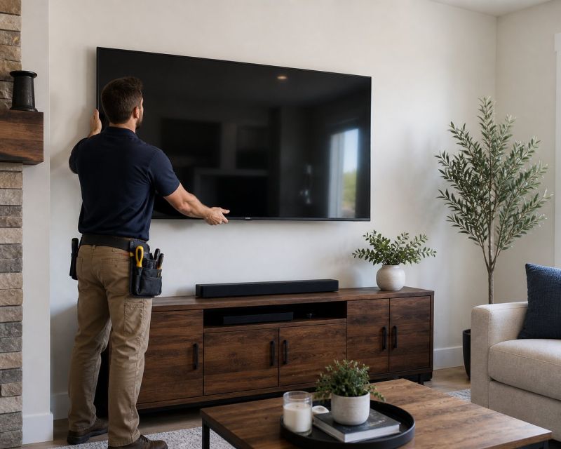 Outdoor Tv Mounting in Kansas City, KS